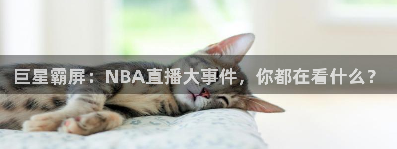 河豚体育足球直播：巨星霸屏：NBA直播大事件，你都在看什么？